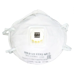Filtering half-mask for protection against aerosols of the VM trade mark, VM 8100 series: models VM 8122 protection class FFP2 N