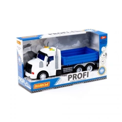 "Pro", inertia flatbed car (with light and sound) (blue) (in box), article 91680