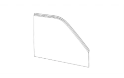 5299230-5402525-50/B Rear hatch panel
