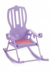 Little Princess rocking chair (light lilac)