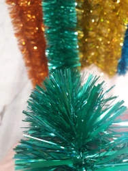 Tinsel 5-ply, length 1.8M, emerald