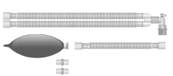 Respiratory devices for joint use with anaesthetic and resuscitation equipment, version: a