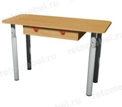 Table-part on adjustable legs