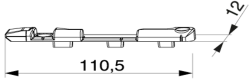 Locking strip KBE AD70, item number 373544
