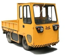 Electric production platform trolley with electric drive ET2054