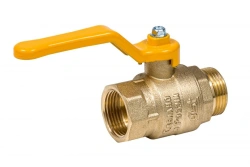 Gas ball valve Dist, series "Expert" DN20 3/4" BP-HP, 222P