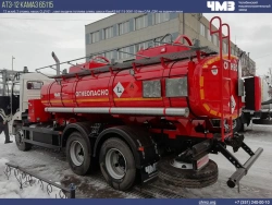 Fuel tanker (ATZ) 7074A2 on Kamaz 65115-37 chassis