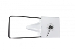 Elbow dispenser for disinfectants and liquid soap with adjustable dispensing volume HÖR-D-004R