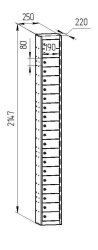 Cupboard PN-20 extra.