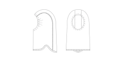 S-Armor type 6 heat-resistant firefighter's helmet