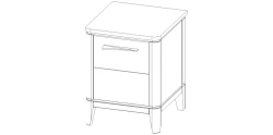 Set of furniture for common room "Salvador" Drawer Art.T400 S01