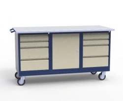 Workbenches on wheels SVM series