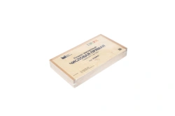 Wooden card box Numerical straight line