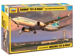 Assembled model "Passenger airliner Boeing 737-8 MAH"
