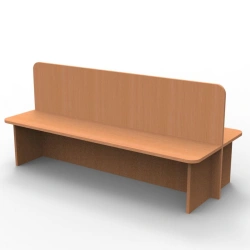 2-sided children's bench