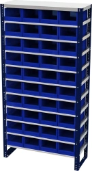 Rack for storing equipment of CO series