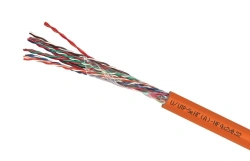 High-frequency cable of pair twisting U/UTP Cat 5e ZH ng(A)-HF 25*2*0,52