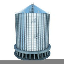 Flat-bottomed metal silo SP5306-19,96/17