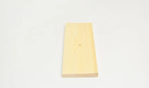 Planed Spruce Lumber Boards for Construction and Finishing