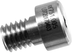 Plug 5 mm long, item 751.005