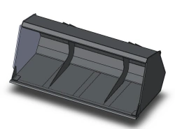 Replacement implement for KUHN(TURS)-1000U universal mounted loader: KUHN(TURS)-1000U-2 bucket.