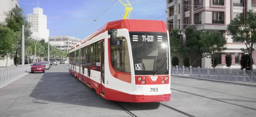 Articulated Tram Car 71-631-00.01