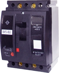 Automatic low-voltage switch VA 15-063 660V