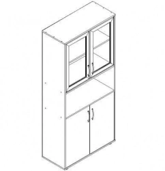 Cupboard for teaching aids. Model SHU-1-2
