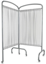 Two-section medical screen SHRT-2 from the set of general hospital furniture "LABROMED-3" according to TU 9452-009-13305037-2008