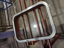 Rectangular shipboard portholes