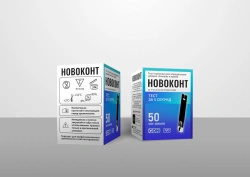 Test strips for determination of blood glucose level NOVOKONT