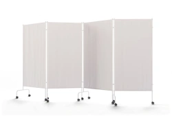 4ShMkN Medical screen on wheels (sectional)