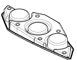71-412-04.10.21.106 Left rear headlamp