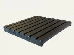Laying of railway track fastening CP 74 (category II, execution D, material "Pikaloy")
