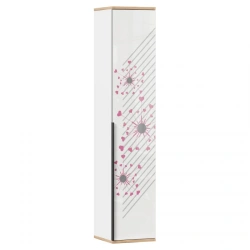 Urban LD.528040.000 Single-leaf cupboard (White/Pink )