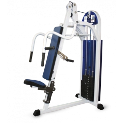 Angled upward press machine (weight block)