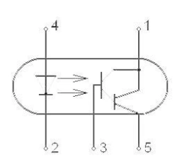 Transistor optocoupler 3OT131A
