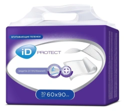Disposable absorbent nappies "iD", size: 60x90