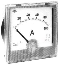 Microammeter, milliammeter, ammeter and panel voltmeter: version M42300.8