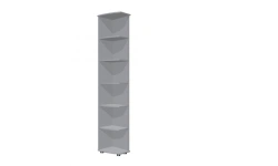 Corner shelving unit model C-1