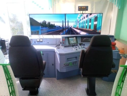 Simulators for professional training of locomotive drivers