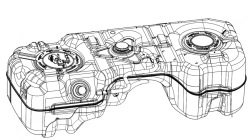 Fuel tank 1101116AGW02A