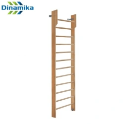Buffet/gymnastics wall with solid pine wood treadmill (90/110 mm side panel)