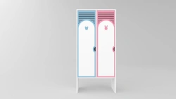 Children's cabinet "City of Flowers" 2 sections FW-2GTs001