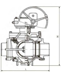 Welding ball valve ??? DN 50-800 PN 1,6-16 MPa
