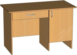 Teacher's single-desk with door STOU1t