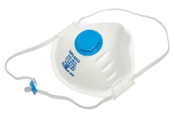 Filtering half-mask for protection against aerosols with exhalation valve "NRZ-0311" (FFP1 NR D)