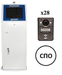 Information registration complex "Dozor-78" BRUA.463327.003-10 consisting of 28 devices BRUA.012345.003-02; terminal for chargin
