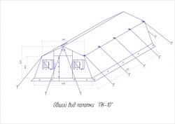 Frame tent PK-10