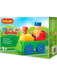 Bauer Children's Educational Constructor Toy "Railway" 14 elements in a box, article no. 701